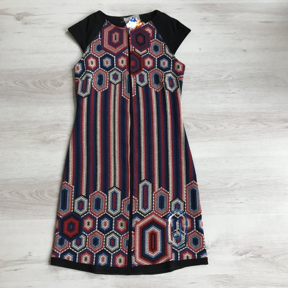 Desigual dress with front embroidered pattern